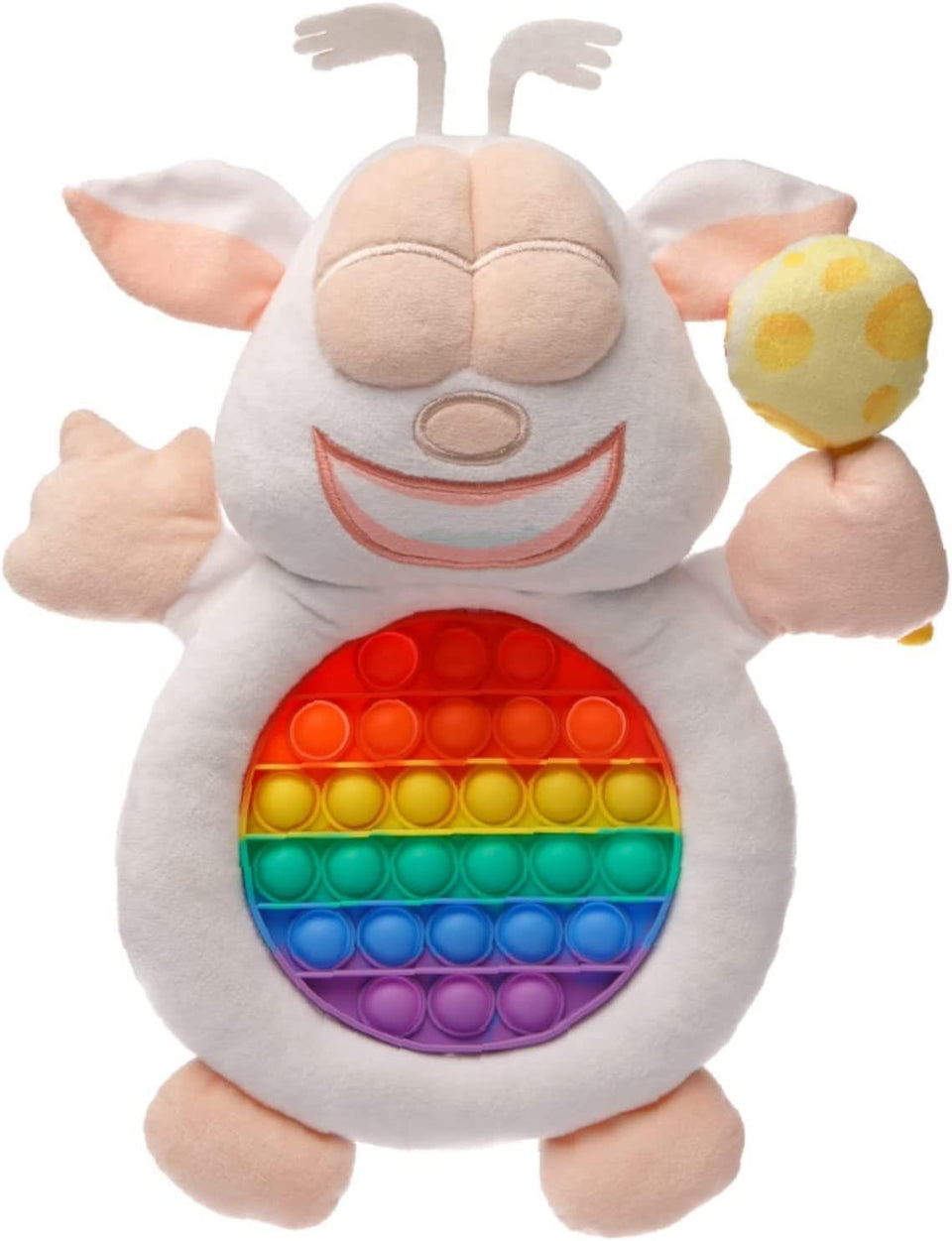 Booba Pop Sensory Plush Doll Stuffed Kids Fidget Soft Toy Character Mighty Mojo