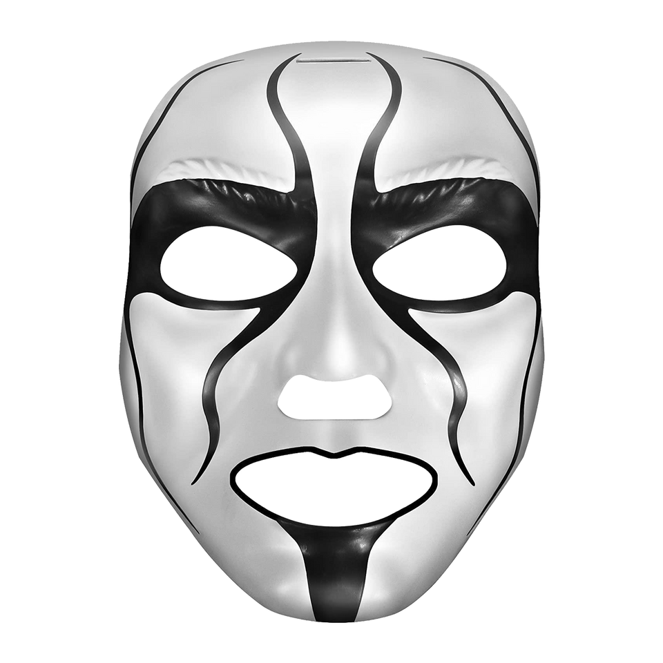 WWE Sting Mask Authentic Wrestling Iconic Superstar