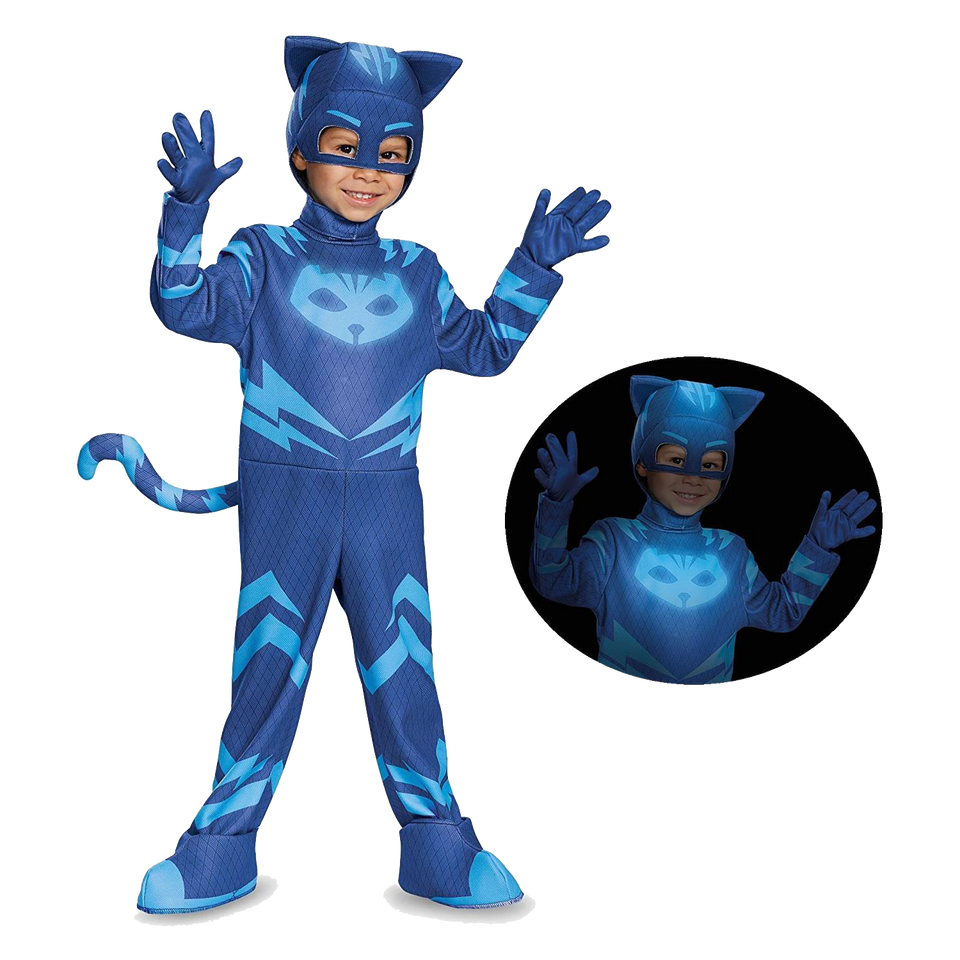 PJ Masks Catboy Glow-in-Dark Deluxe Costume - Small (2T)