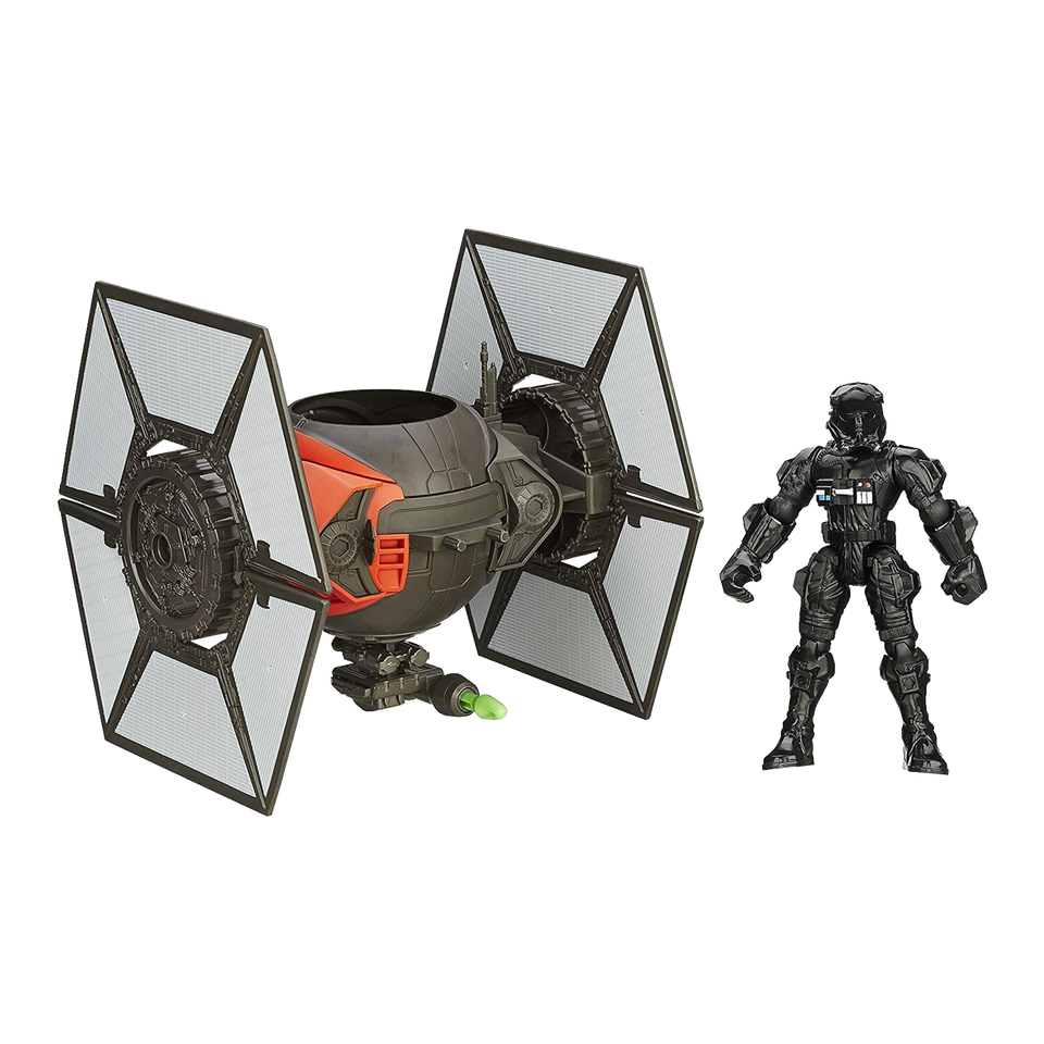 Star Wars Hero Mashers Episode VII Tie Fighter with Pilot Action Figure