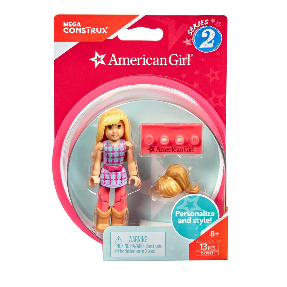 Mega Construx American Girl Spring Plaid Cowgirl Series 2 Mini Figure DXW92