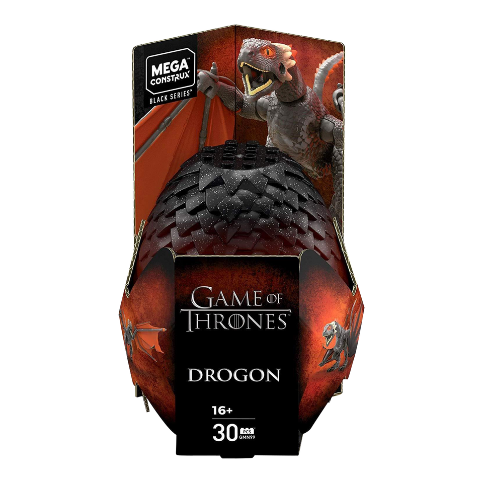Mega Construx Game of Thrones Drogon Black Series Building Set