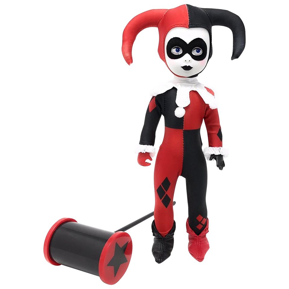 Comics Harley Quinn Red/Black Clown Living Dead Dolls LDD Figure
