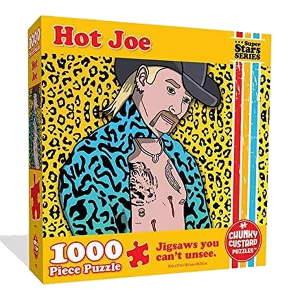 Hot Joe Tiger King Jigsaw Puzzle 1000ct Piece Premium Quality Pop Culture
