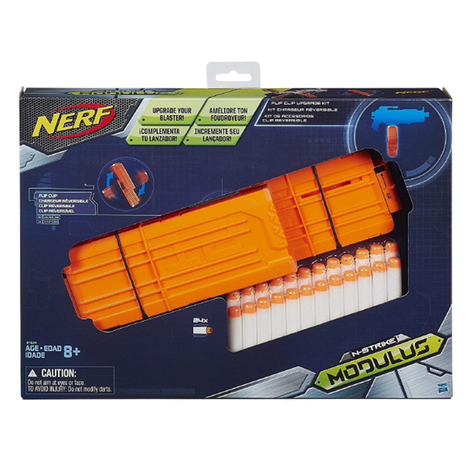 Nerf N-Strike Modulus Flip Clip Upgrade Kit 24ct Darts Attachment