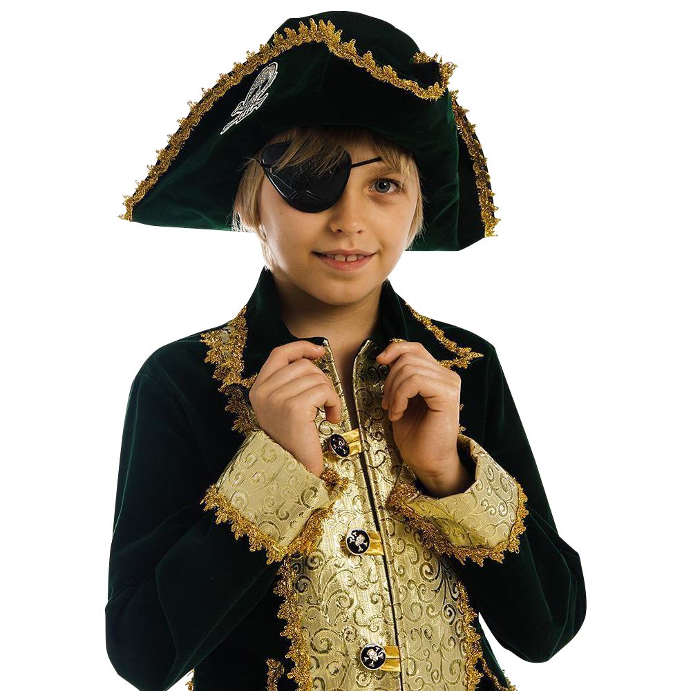 Captain of Pirates Boys Carnival Costume Dress-Up