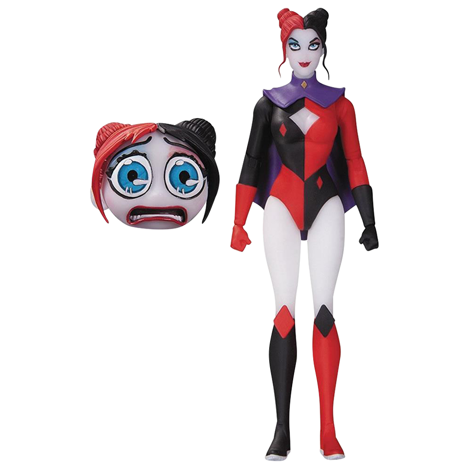 Superhero Harley Quinn Chibi-Head Limited Ed Figure