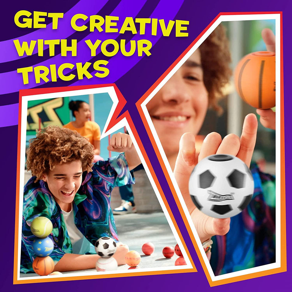 Original ZZZOPA GoAll Fidget Stress Ball Mini Soccer Throw Spin Bounce Toy PMI International