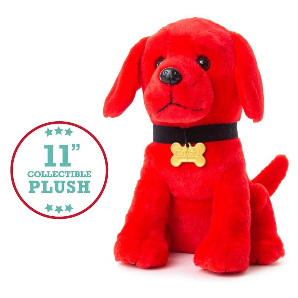 Clifford The Big Red Dog Plush w/Name Tag Officially Licensed Movie Toy 11" Mighty Mojo