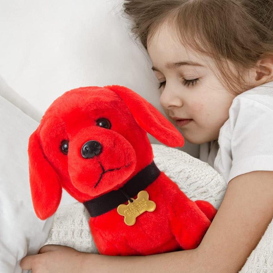Clifford The Big Red Dog Plush w/Name Tag Officially Licensed Movie Toy 11" Mighty Mojo