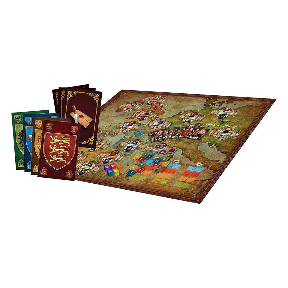 Royals Board Game 17th Century Europe Great Noble Houses Supremacy Strategy Territory