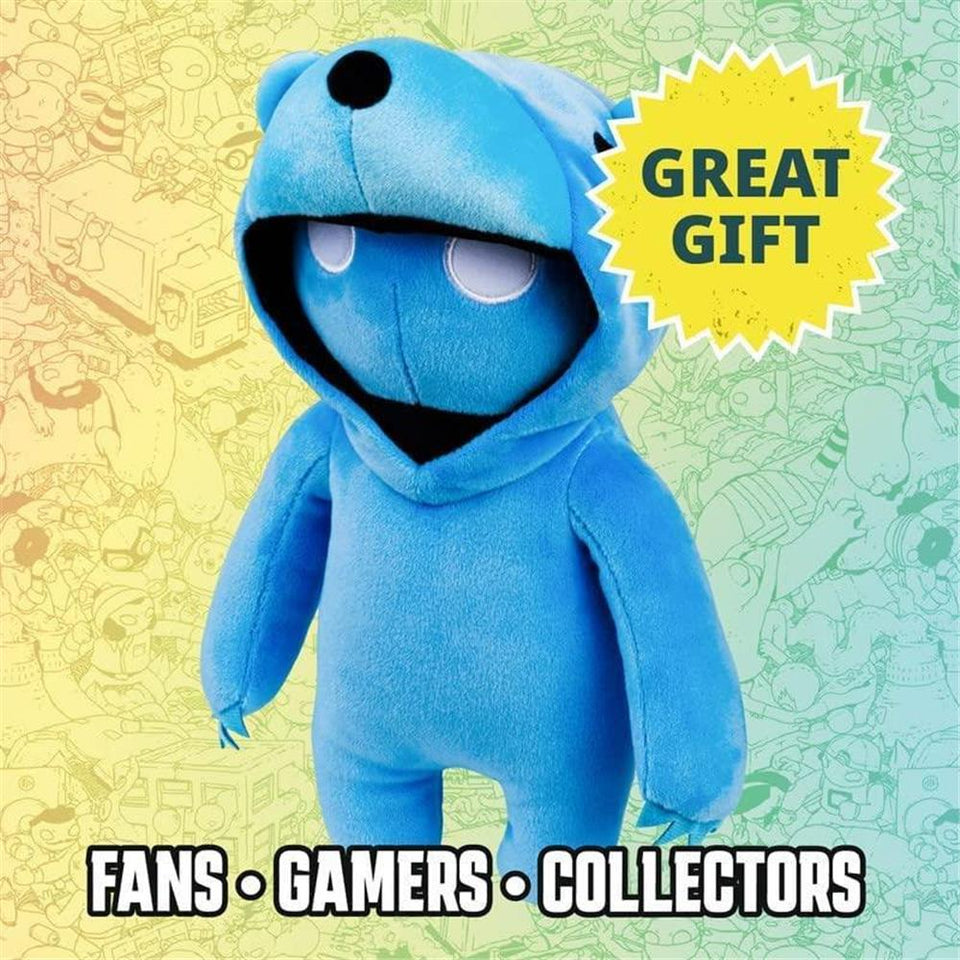 Gang Beasts Blue Bear Costume Plush 16" Gamer Character Soft Doll Figure PMI International