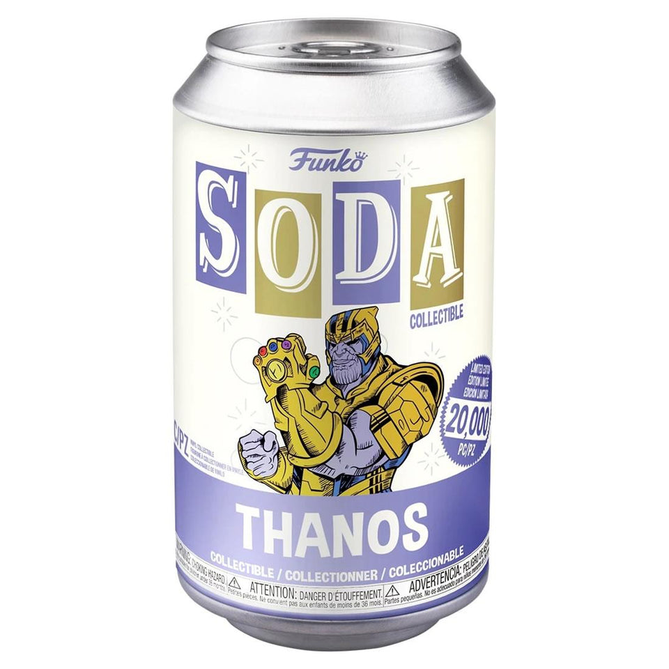 Funko Soda Thanos Marvel Universe Avengers Mad Titan Villan Figure