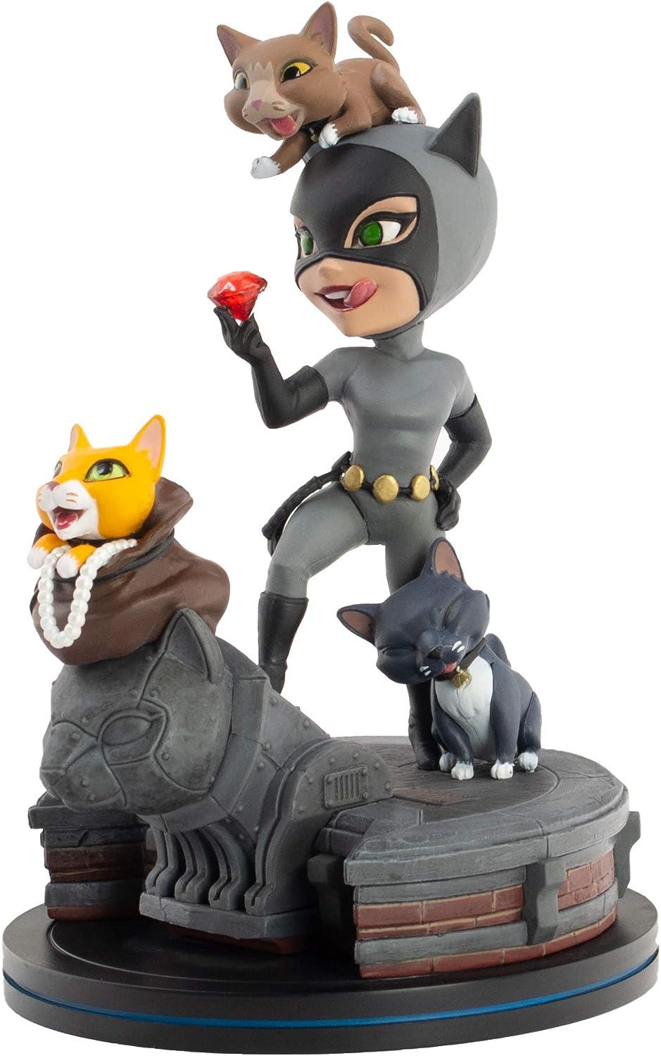 Selina Kyle Catwoman Suit Q-Fig Elite Batman Animated Series Figure Quantum Mechanix