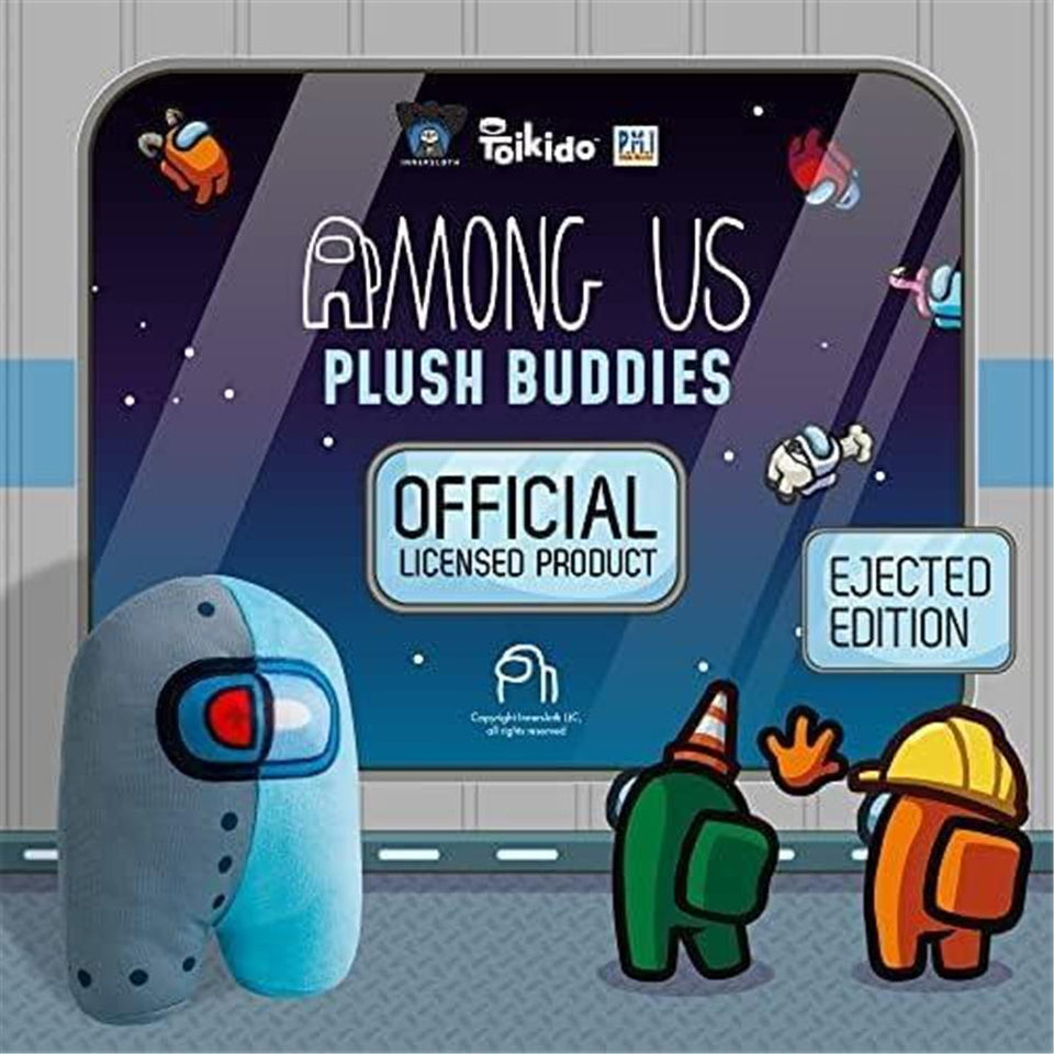 Among Us Cyan Right Hand Man Plush Buddies Doll Huggable Officially Licensed PMI International
