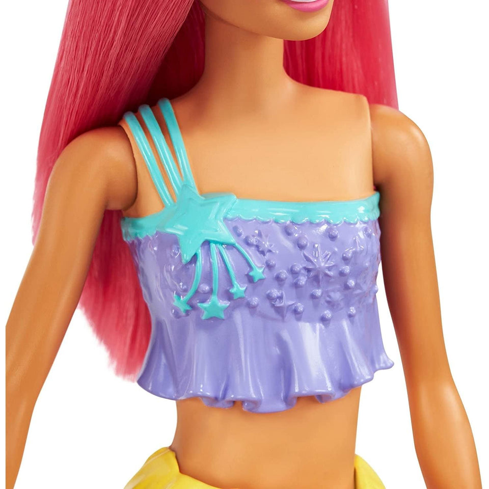 Barbie Dreamtopia Mermaid Doll Pink Hair Moving Fin GGC09 Sirena Mattel