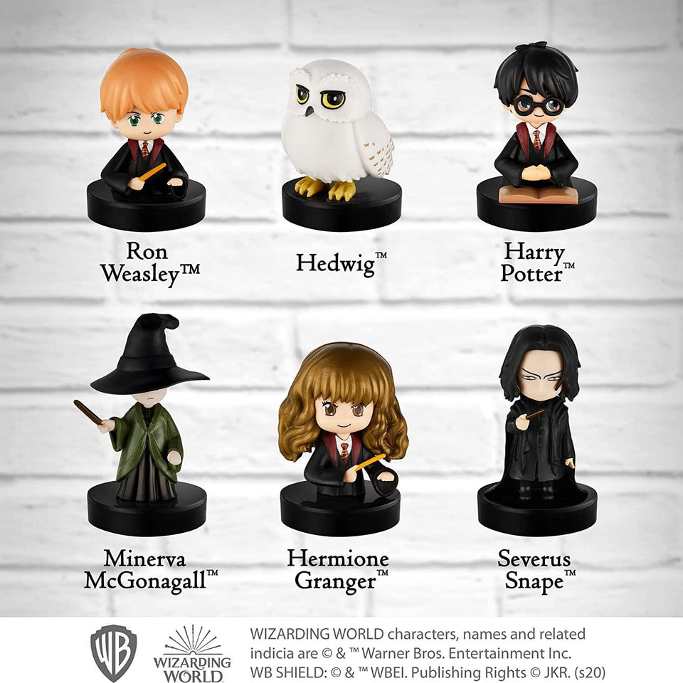 Harry Potter Stampers 12pk Hedwig Buckbeak Albus Weasley Figure Set PMI International