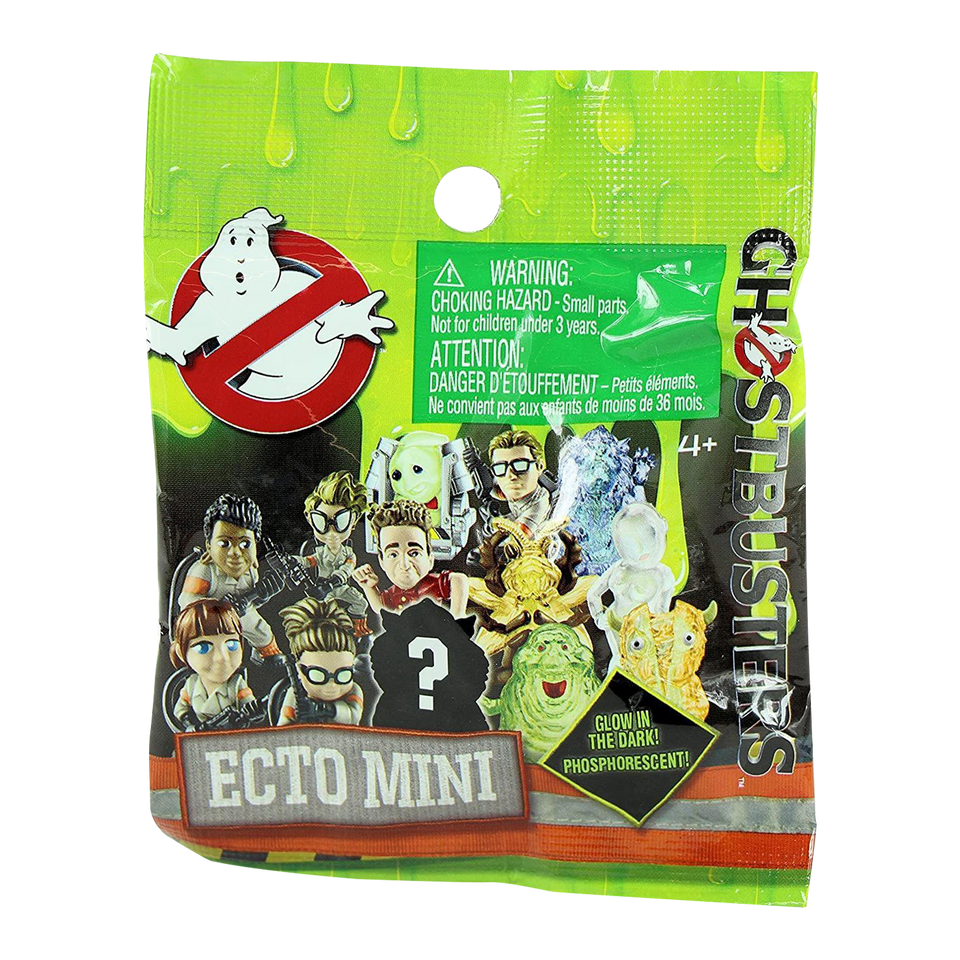 Ghostbusters Ecto Minis Blind Bags 10-pack Glow in Dark Ghosts Mystery Figures