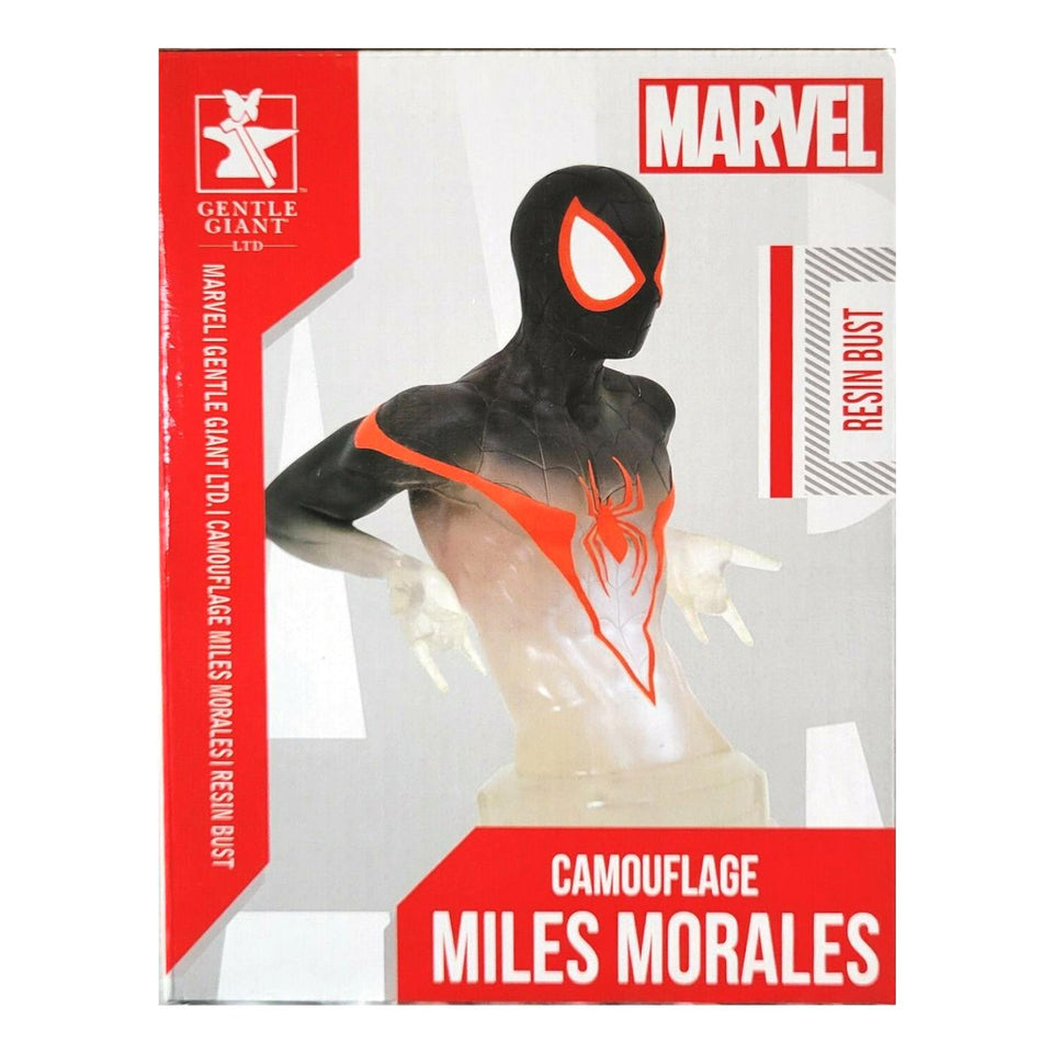 Marvel Miles Morales Camouflage Bust Mini 2021 SDCC Spiderman Exclusive Diamond Select