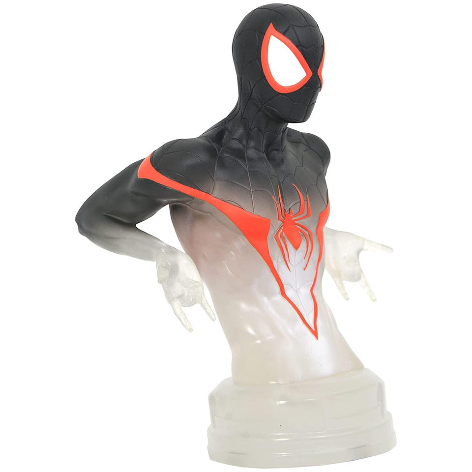 Marvel Miles Morales Camouflage Bust Mini 2021 SDCC Spiderman Exclusive Diamond Select