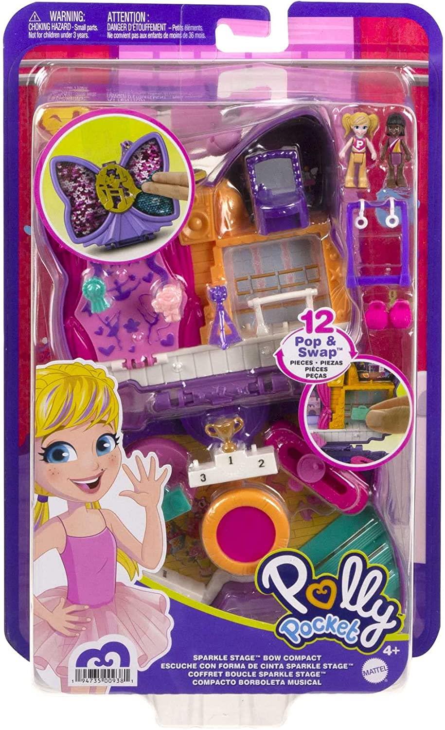 Mattel Polly Pocket Monster High Compact Playset