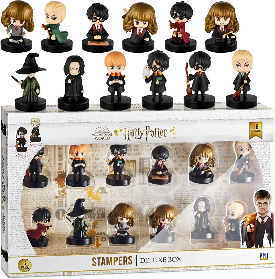 Harry Potter Stampers 12pk Severus Draco Minerva Hermione Figure Set PMI International