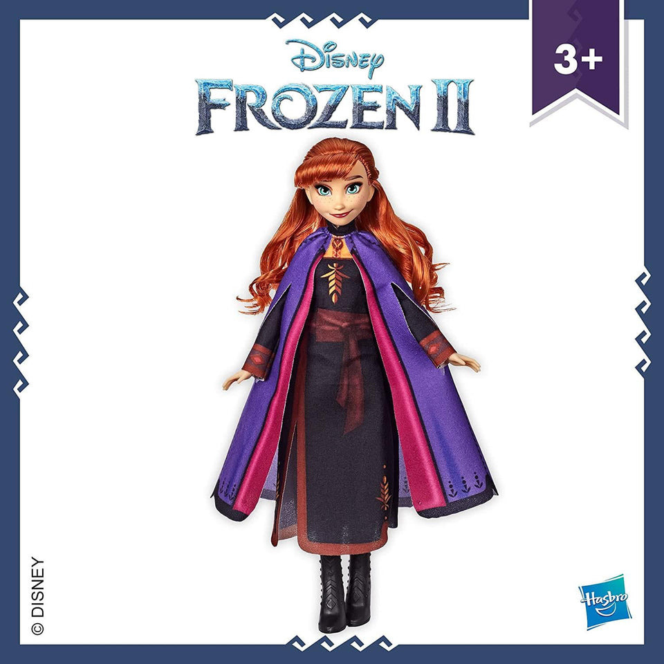 Disney Frozen 2 Anna Fashion Doll with Long Red Hair Princess Hasbro