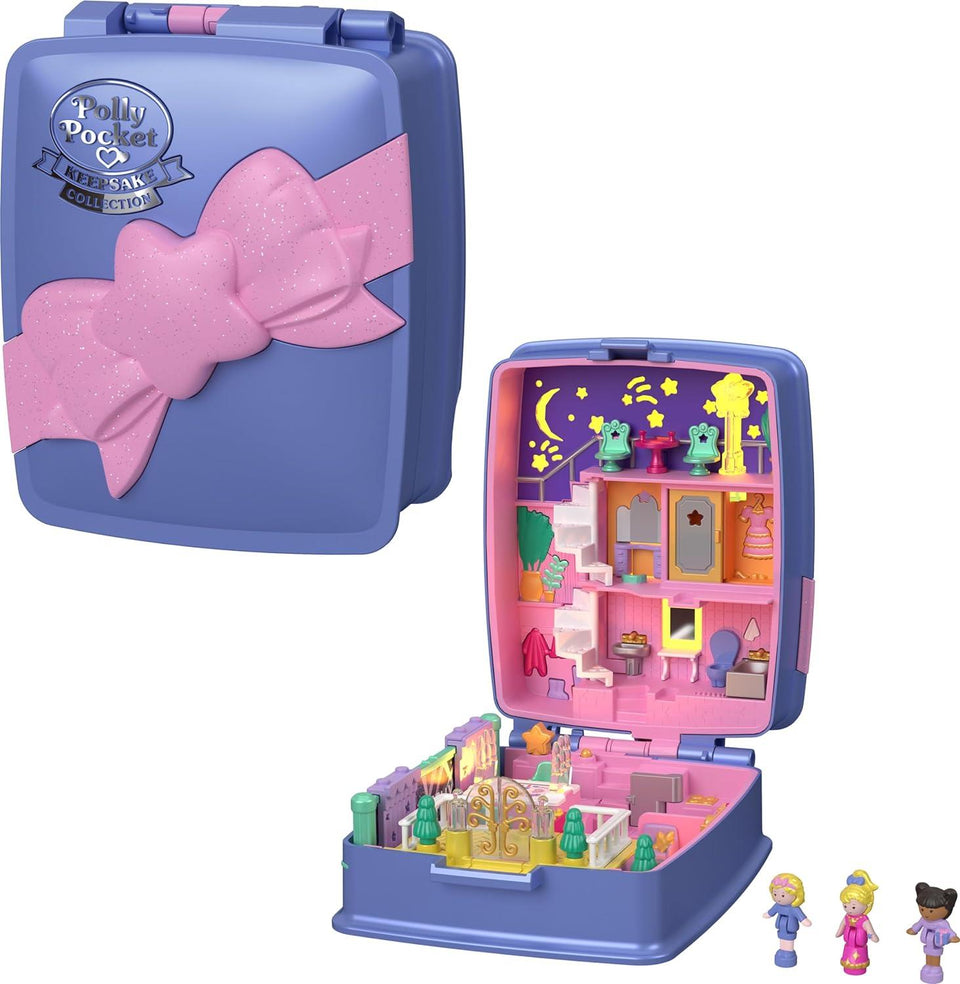 Polly Pocket Starlight Dinner Party Keepsake Collection Playset Dolls Mattel