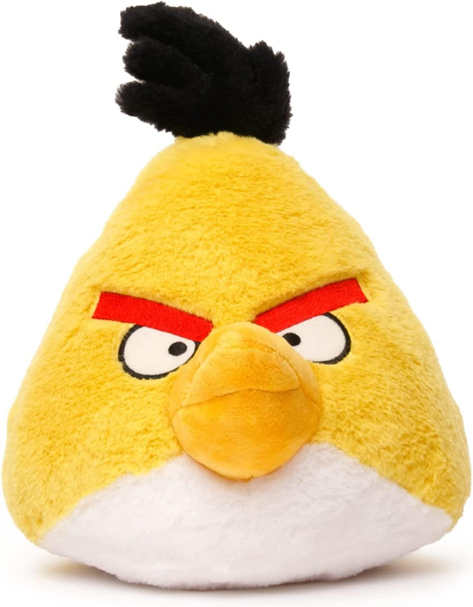 Angry Birds Chuck Charles Yellow Bird Canary 9" Stuffed Plush Soft Doll Mighty Mojo
