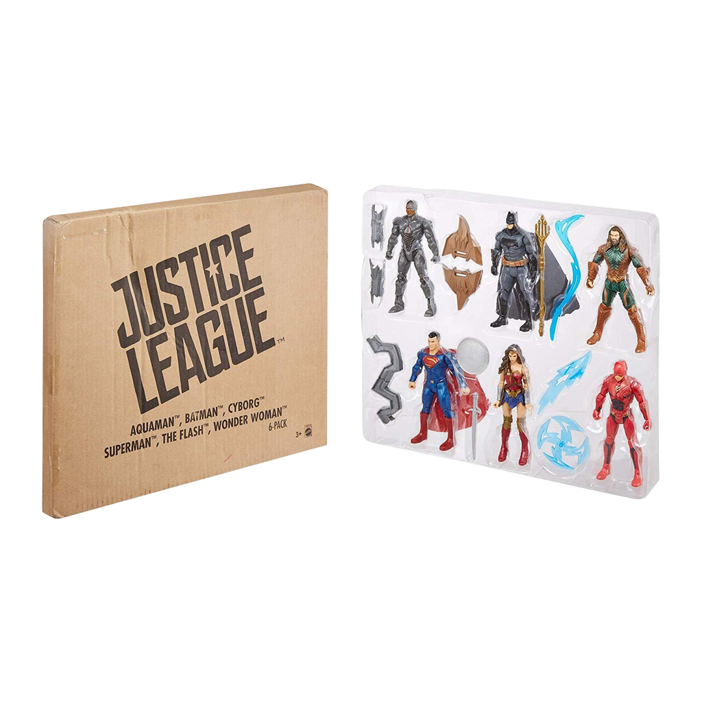 Hot wheels justice league 6 pack sales