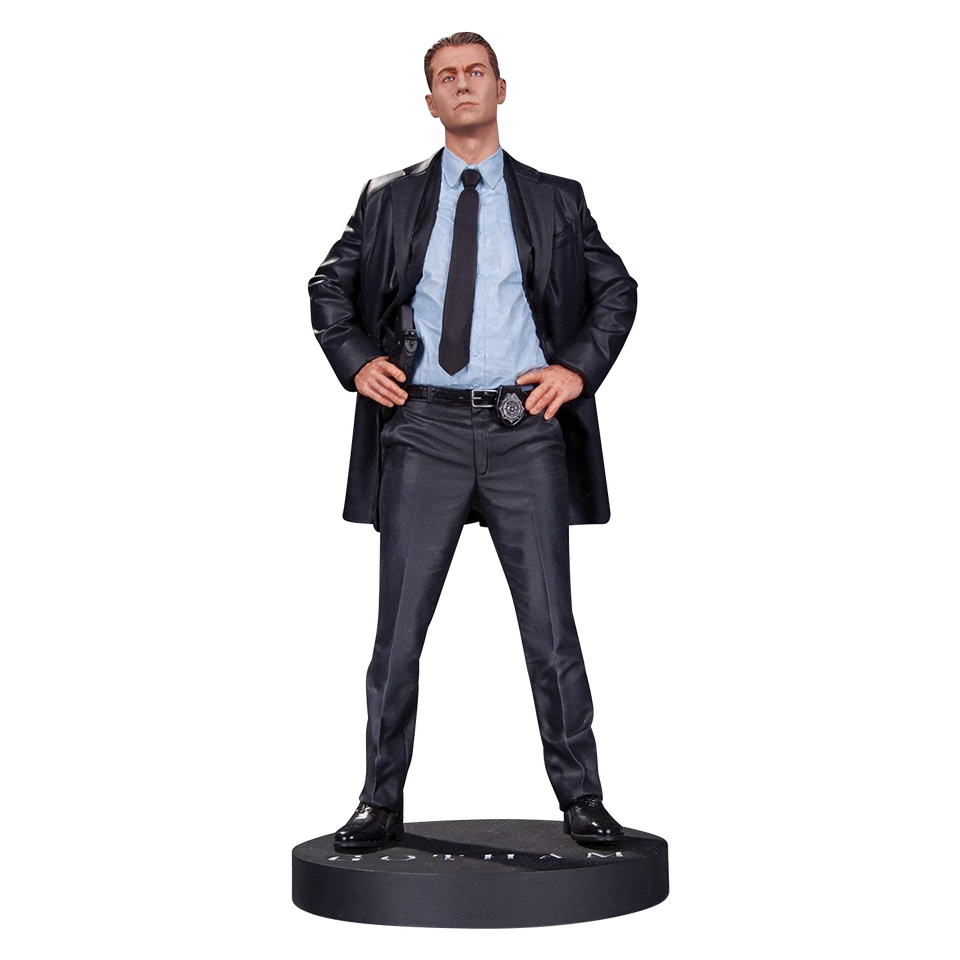 Gotham James Gordon Statue TV Series Limited Ed GCPD Detective Batman Figure