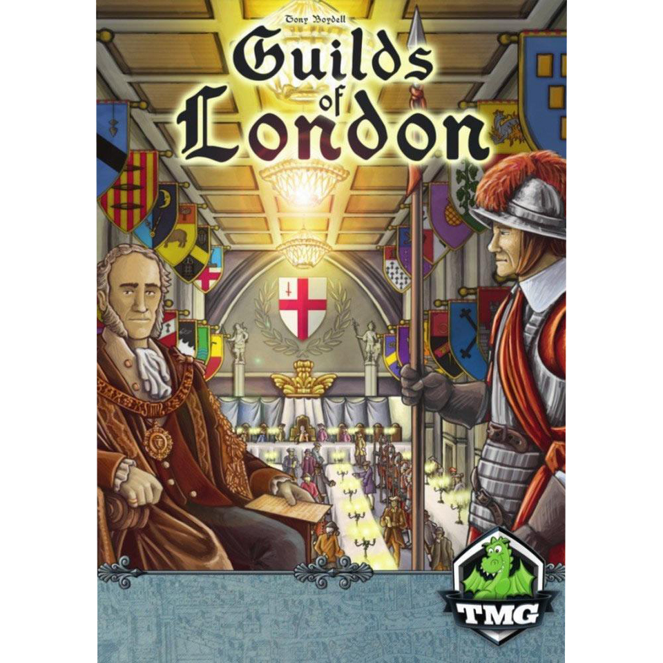 Guilds of London Board Game Medieval Strategy Become Lord Mayor Tasty Minstrel Games 1020TTT
