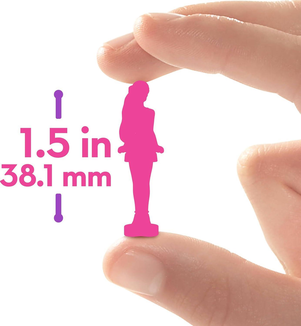 Barbie Mini BarbieLand Reveal Dolls 5-Pack, Easter Basket Stuffers, 1.5-inch