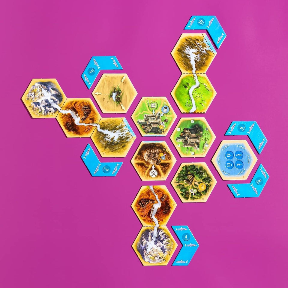 CATAN Traders & Barbarians Board Game Expansion - Customize Your Asmodee CATAN Experience, Strategy Game, Family Game for Kids and Adults, Ages 12+, 3-4 Players, 90 Minute Playtime | Customize Your Asmodee CATAN Experience, Strategy Game, Family Game for