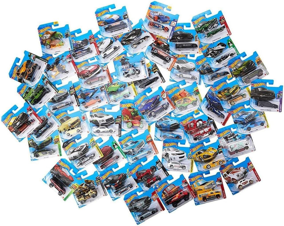 Hot Wheels Assortment - Full Case Pack of 72 Cars