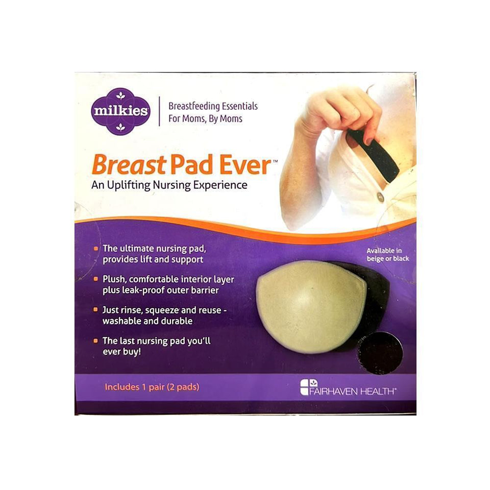 Fairhaven Breast Pad Ever: Reusable Nursing Pads (Black)