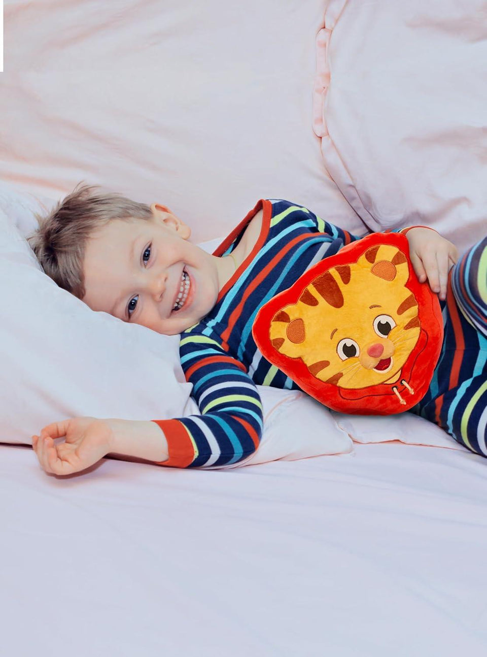 Daniel Tiger Pouch Pal - Heatable & Cooling Plush Pillow with All-Natural Seed Pouch | Comfort for Toddlers | Soft Plush, Cute, Huggable, Easy to Clean, & Helps with Discomfort, Stress, and Anxiety