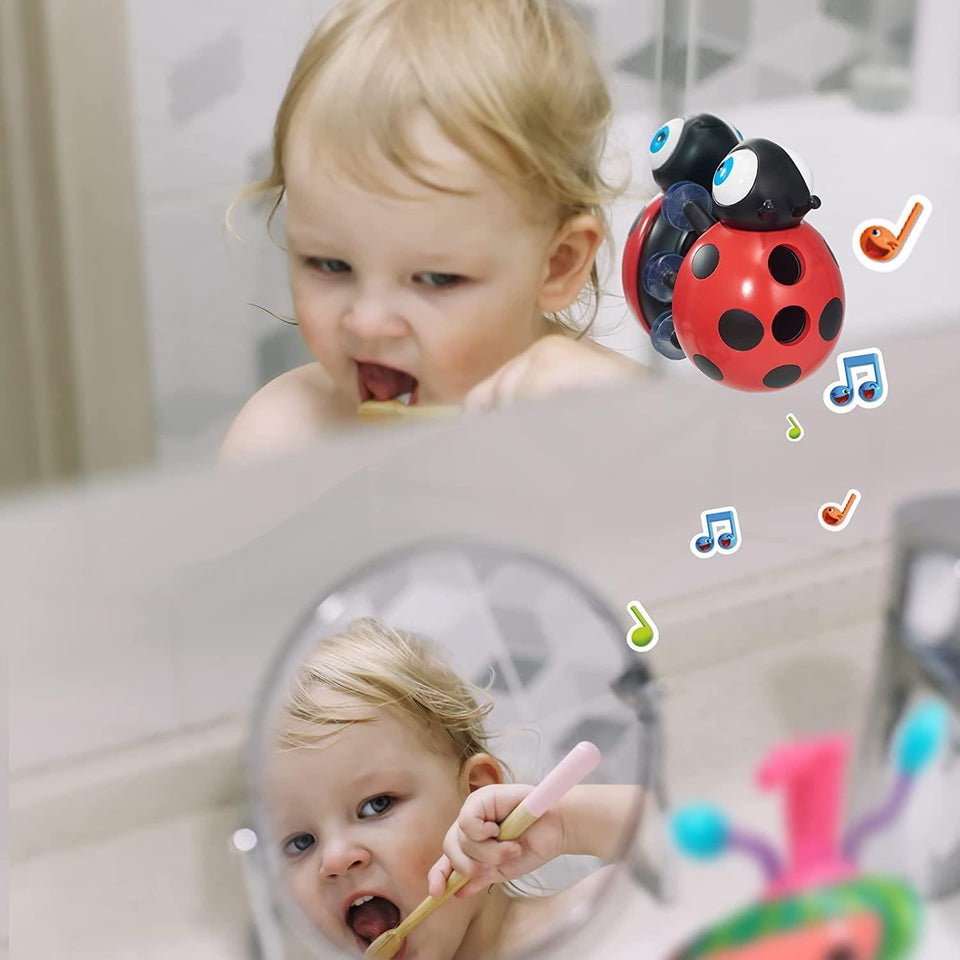 CoComelon Kids Soap Dispenser & Toothbrush Holder Music Buddies Set