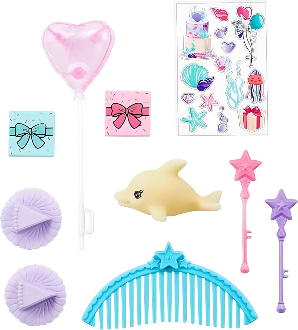 Barbie Mermaid Play Set with 3 Mermaid Dolls and Dreamtopia Accessories