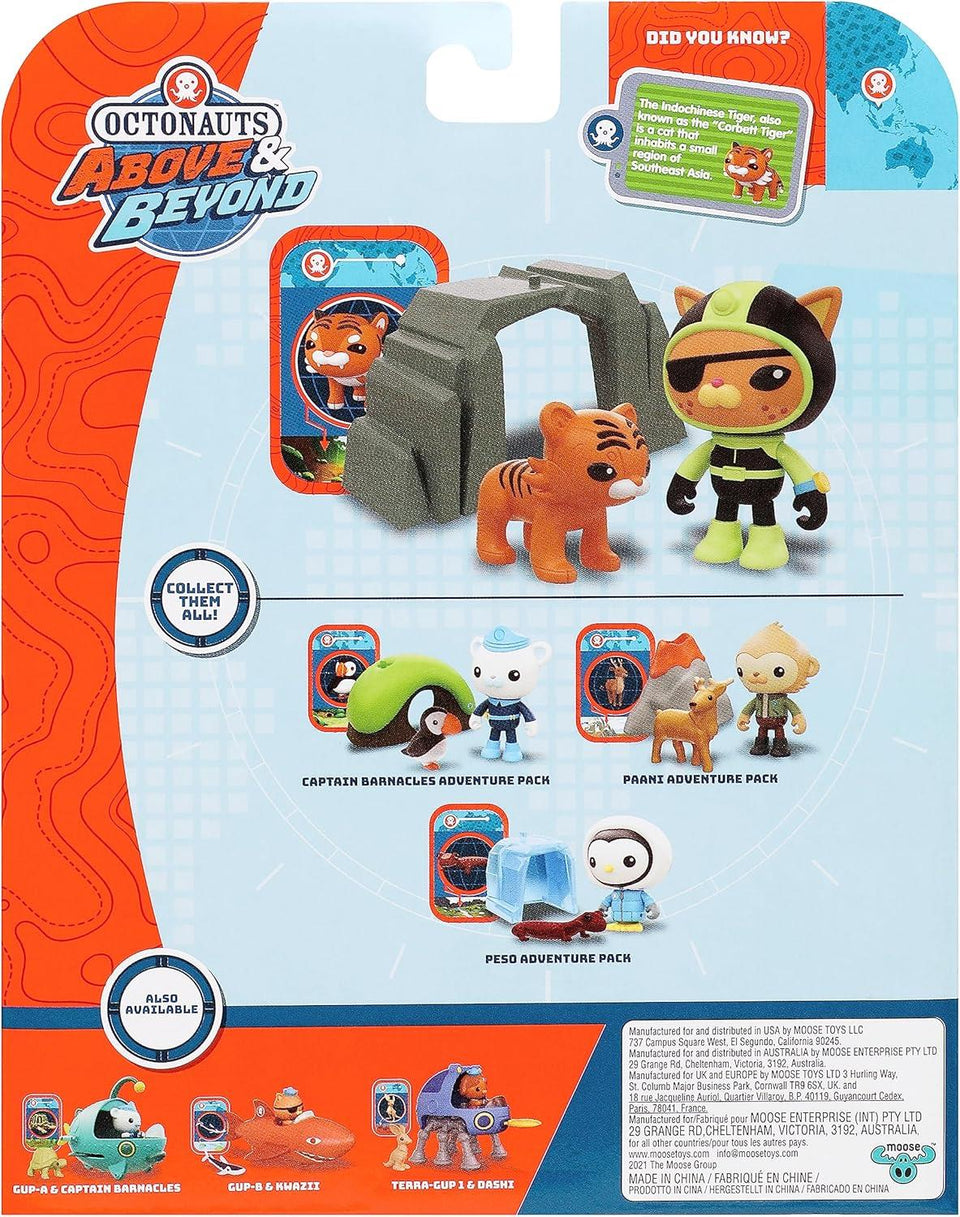 Octonauts 61100 Above & Beyond Kwazii, Deluxe Toy Figure, Green