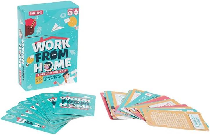 Paladone Work from Home Boredom Buster Cards