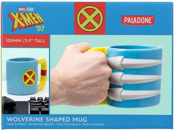 Paladone Wolverine Shaped Large Ceramic Mug - Officially Licensed Gift & Merchandise for X-Men Fans - 550 ml