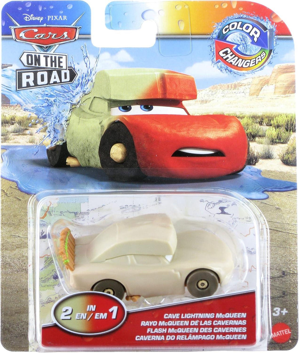 Disney Cars Color Changers Cave Lightning McQueen 2022 Cars on the Road Toy