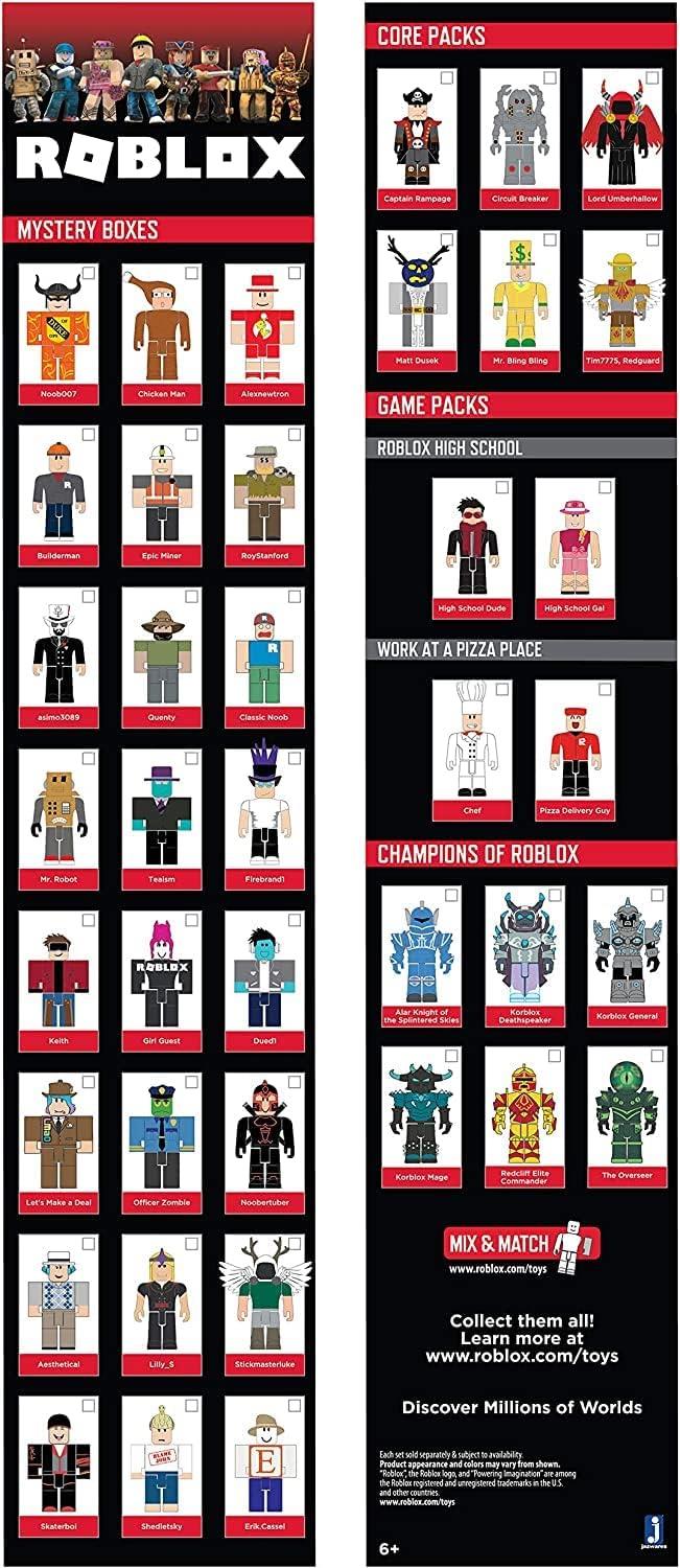 Jazwares Roblox Series 1 Champions of 6 Pack
