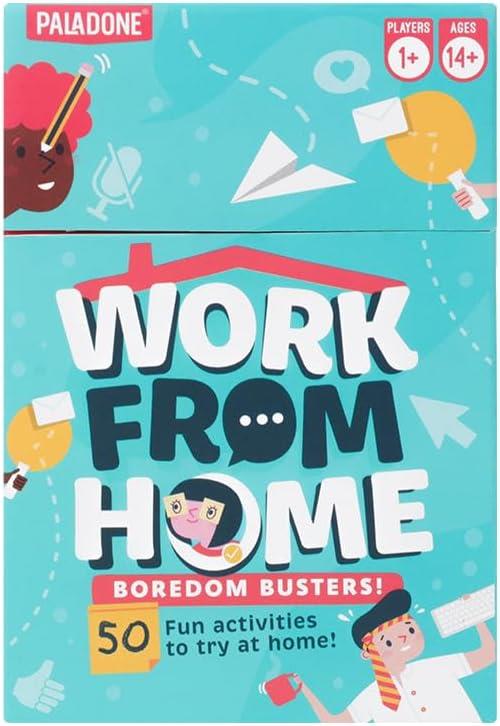 Paladone Work from Home Boredom Buster Cards