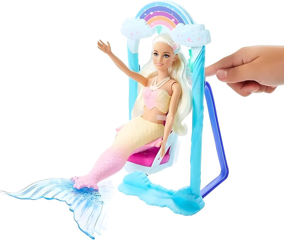 Barbie Mermaid Play Set with 3 Mermaid Dolls and Dreamtopia Accessories