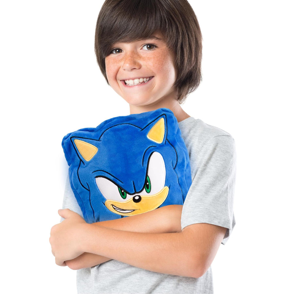 Sonic Plush Pillow Mighty Mojo Pouch Pal Microwavable Heating & Cooling Toy