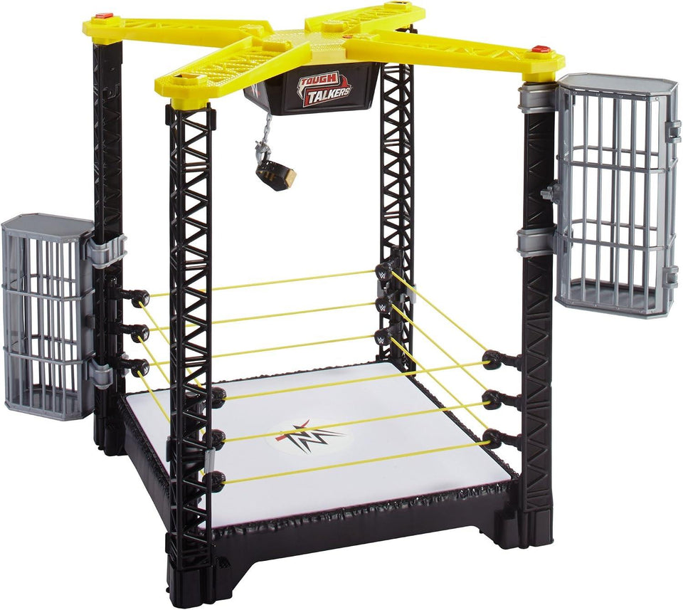 WWE Tough Talkers Championship Takedown Ring Playset