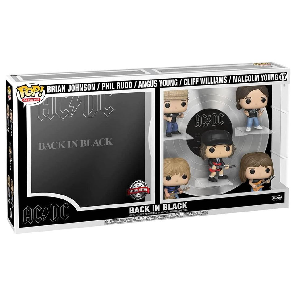 Funko AC/DC Back in Black Album Detached Figures Damaged Packaging