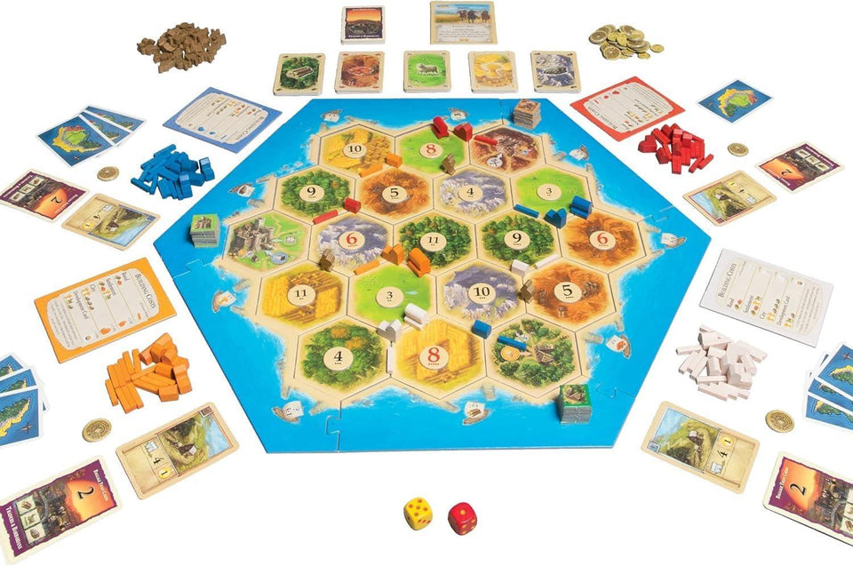 CATAN Traders & Barbarians Board Game Expansion - Customize Your Asmodee CATAN Experience, Strategy Game, Family Game for Kids and Adults, Ages 12+, 3-4 Players, 90 Minute Playtime | Customize Your Asmodee CATAN Experience, Strategy Game, Family Game for